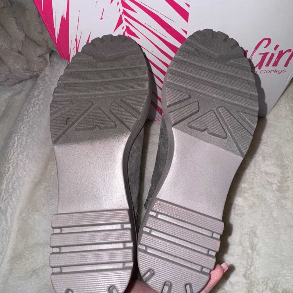 NWT CORKYS “ Basic “Gray Suede Ankle Boots/ Booties - Picture 10 of 10